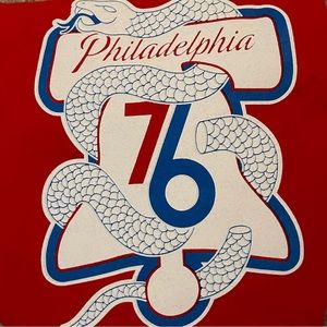 Philadelphia 76ers Red Graphic Shirt